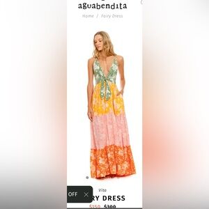 Agua Bendita Summer Maxi Dress